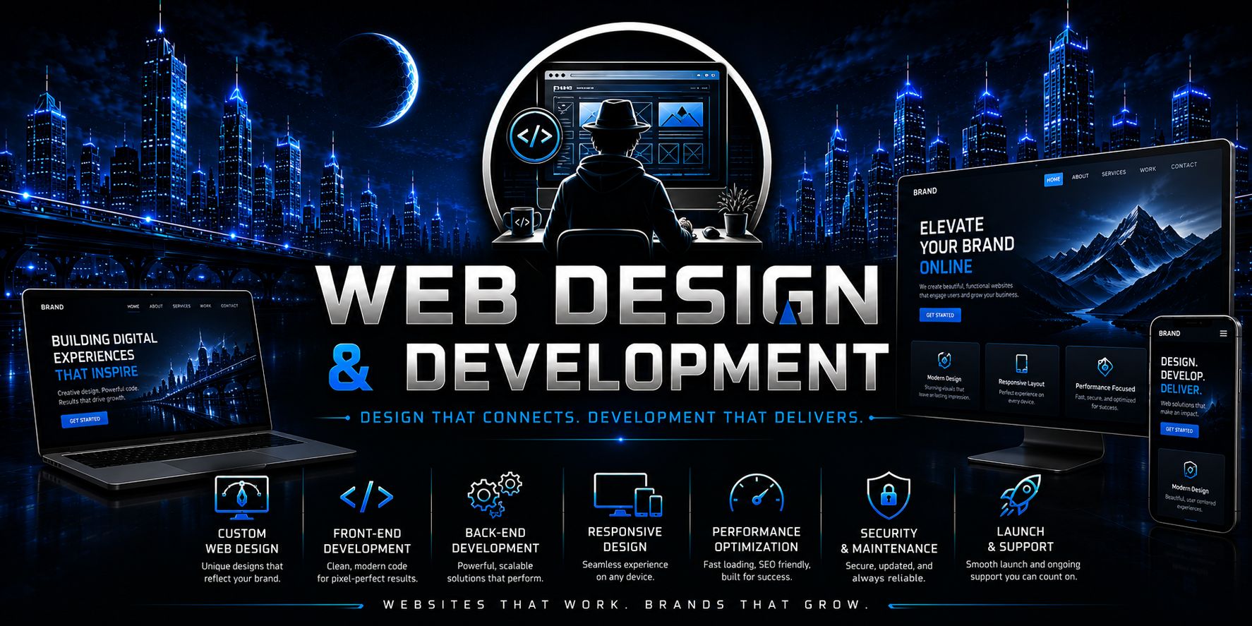 Web Design & Development: Building Your Digital Foundation for Success
